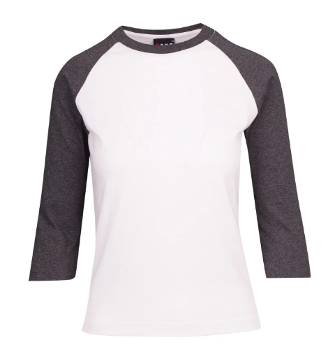 Picture of RAMO, Ladies 3/4 Sleeve Raglan Tee